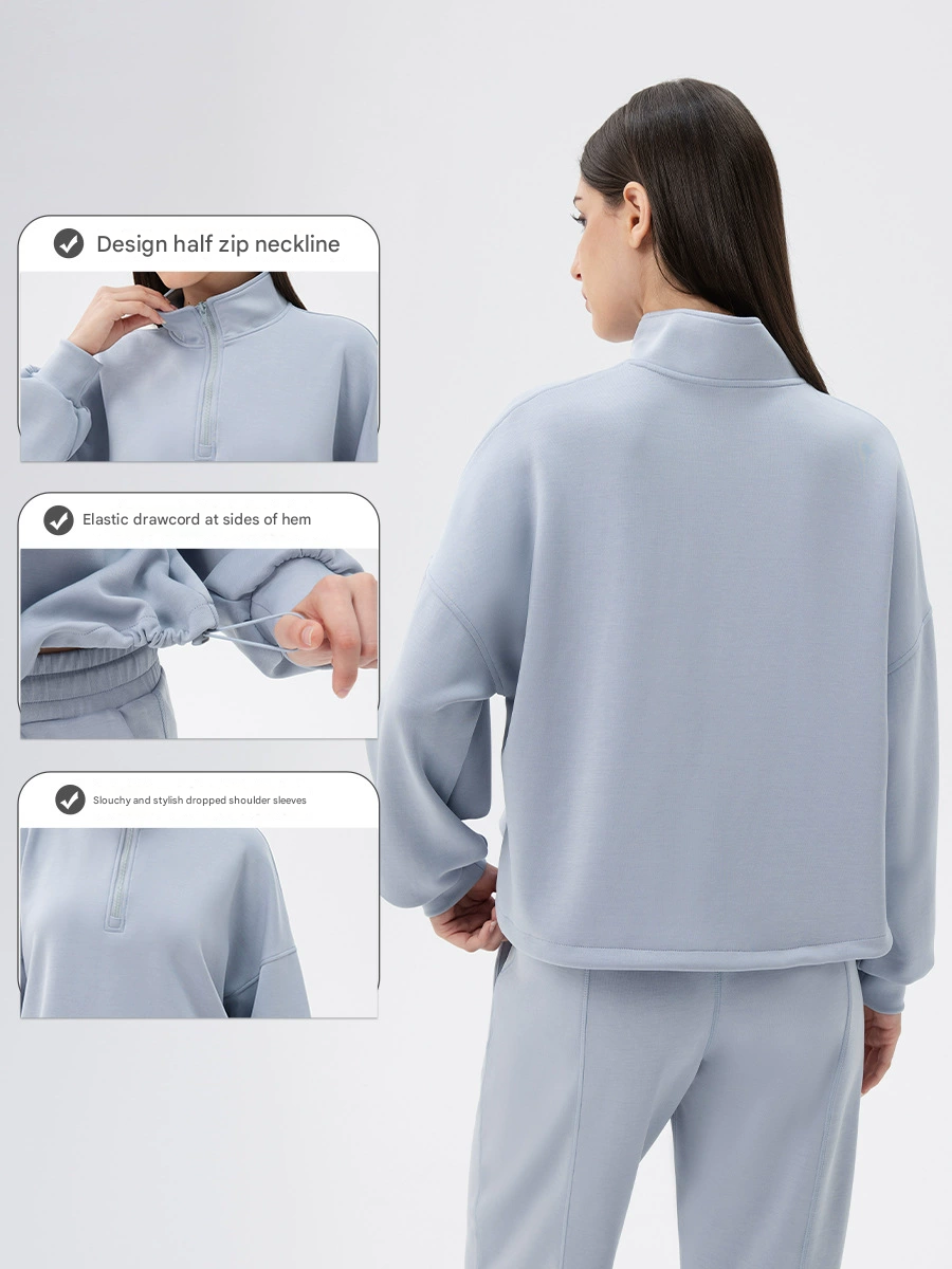 2025 Hot Sale Luxury Soft Modal and Zipup Sweatsuits