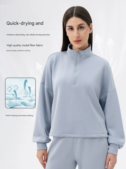 2025 Hot Sale Luxury Soft Modal and Zipup Sweatsuits
