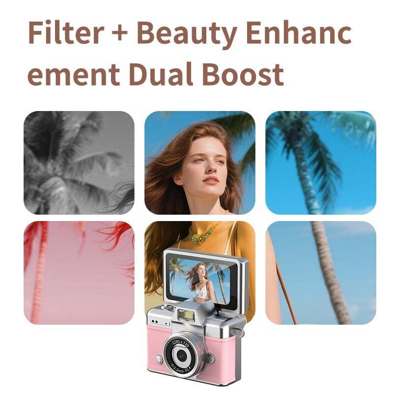 Mini Digital Camera with 1.47 in LCD Screen 1080P