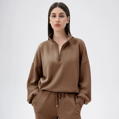2025 Hot Sale Luxury Soft Modal and Zipup Sweatsuits