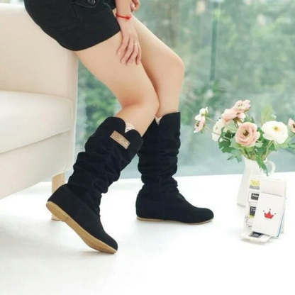 ✨FASHIONABLE WOMEN'S ANKLE BOOTS MADE OF FAUX SUEDE👢