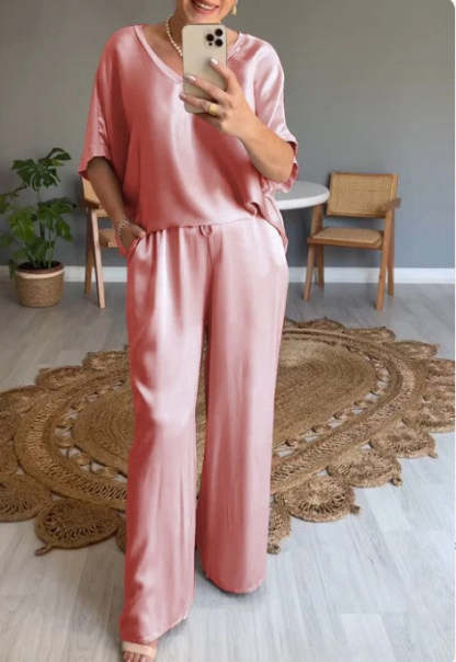 VIRGINIA™ | Elegant Satin Jumpsuit