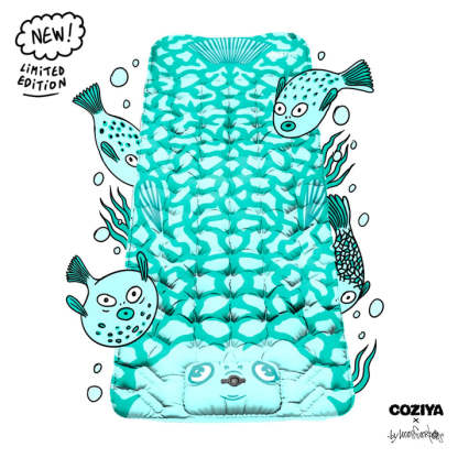 🔥Colchão Insuflável COZIYA com Bomba de Pé – Para Praia, Camping e Água | 50% Desconto por Tempo Limitado!