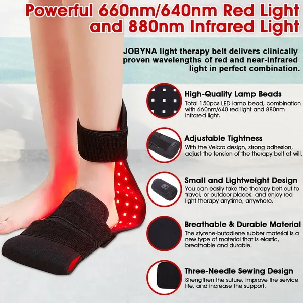 Infrared Foot Circulation Pads – EMS Red Light Therapy