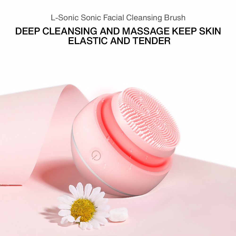 Nutrofuels™ Red light Sonic Facial Cleansing– Deep Pore Cleanse + Gentle Firming Massage