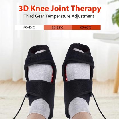 Dual-Wavelengths Red Light Therapy Shoes Foot Heating Muscle Pain Relief