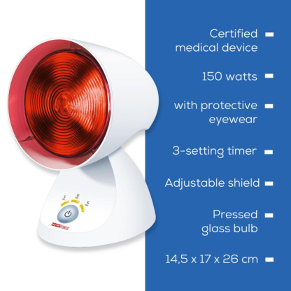 Nutrofuels™ Infrared Heat Lamp – Targeted Relief for Muscles, Colds & Stiffness