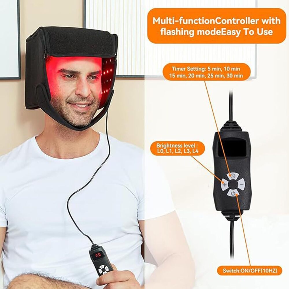 Nutrofuels™LED Hat Red Light Therapy