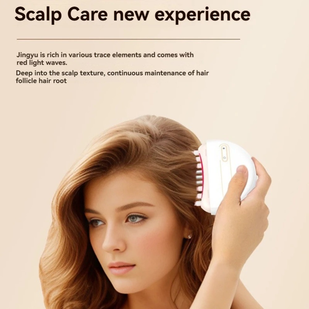 Health Hair Comb Jade Scraping Board Therapy Medicine Scalp Head Massager