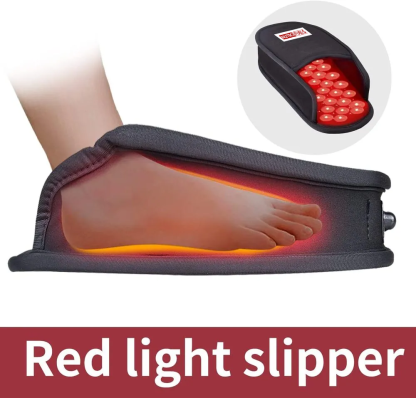 Nutrofuels™ Red & Infrared Therapy Slipper for Foot Pain Relief