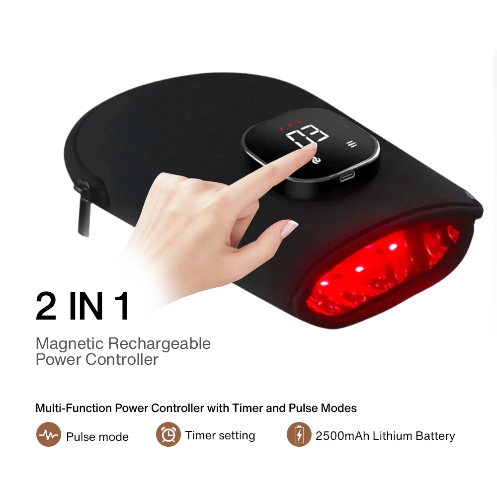 Nutrofuels™ Hand Mitt – Gentle Heat & Red‑Light Relief for Hand & Wrist Pain