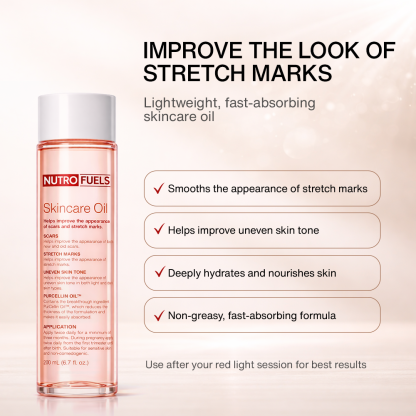 Nutrofuels™ Red Light Belt for Loose Postpartum Belly Skin & Stretch Marks