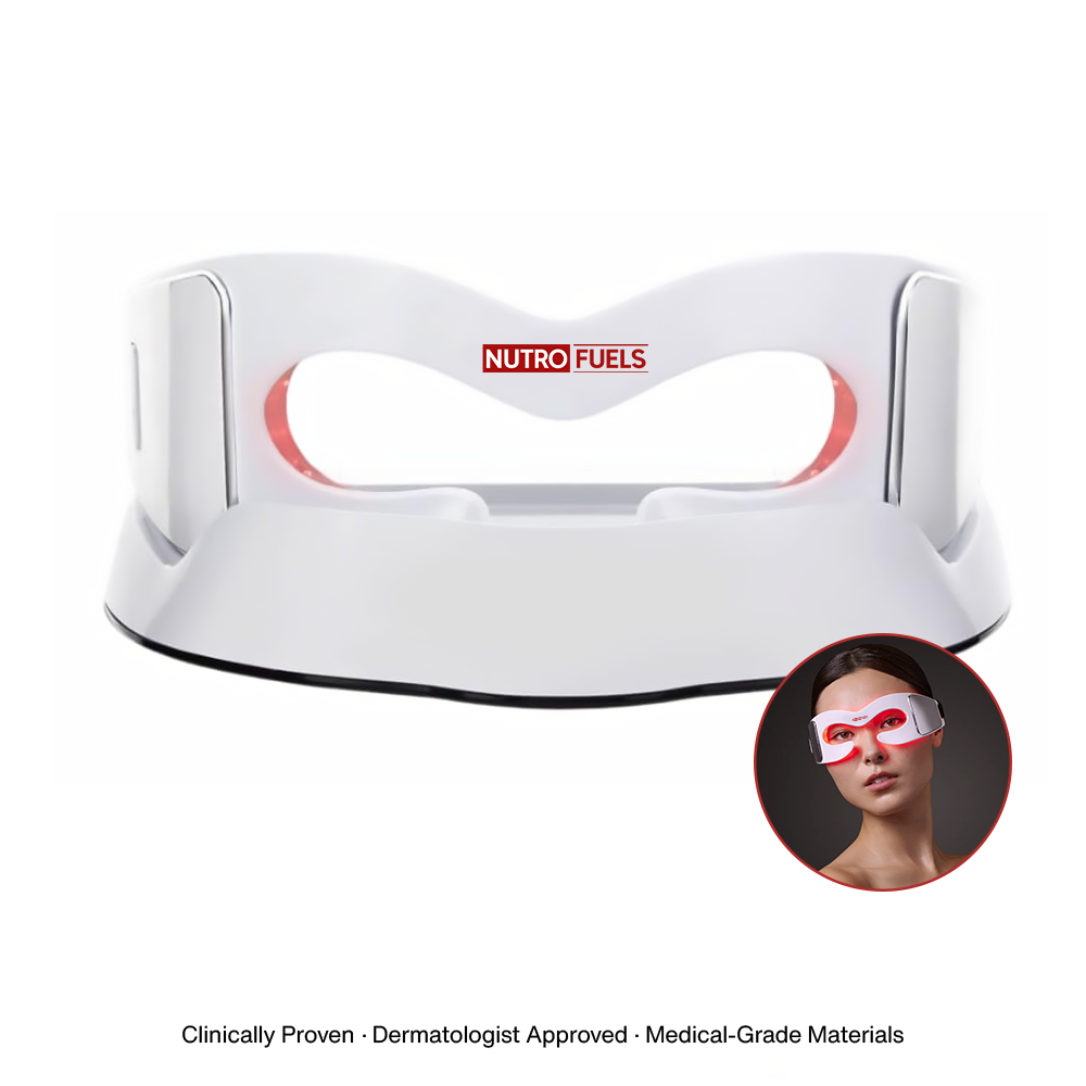 Nutrofuels™ LED Eye Perfector – 3-Min Under-Eye Light Therapy for Smoother Skin