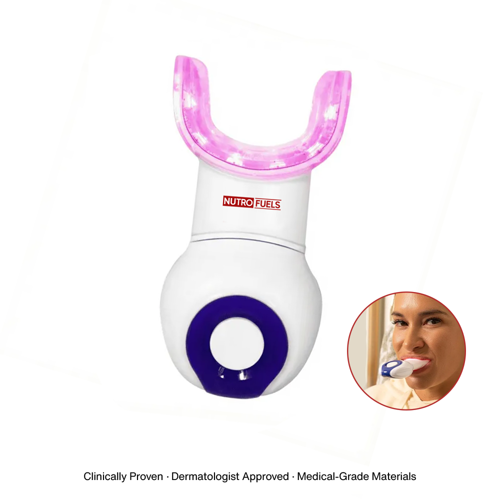 Nutrofuels™ LED Light Therapy System for Whiter Teeth & Healthier Gums