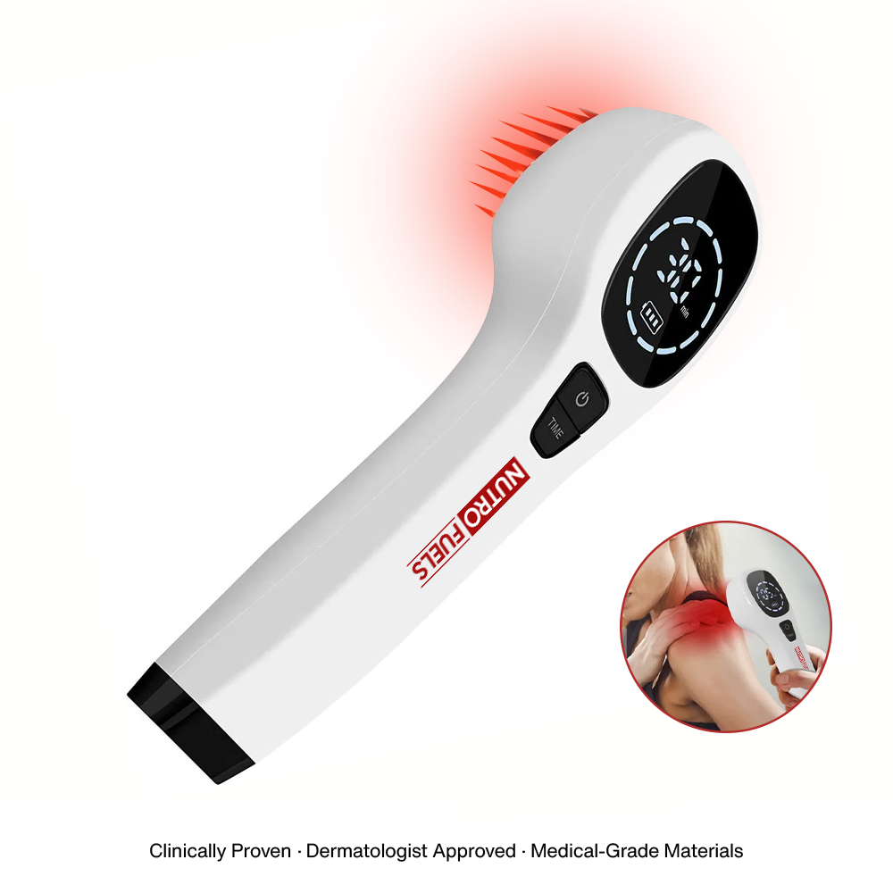 Nutrofuels™ Extra-Strength Healing Laser: 5-Min Deep-Tissue Pain Relief