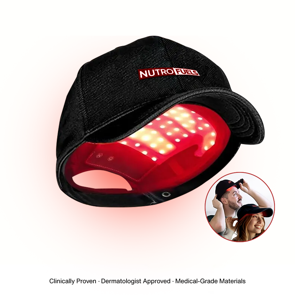Nutrofuels™ Red + Near-Infrared Hair Growth Therapy Hat for Thinning Hair