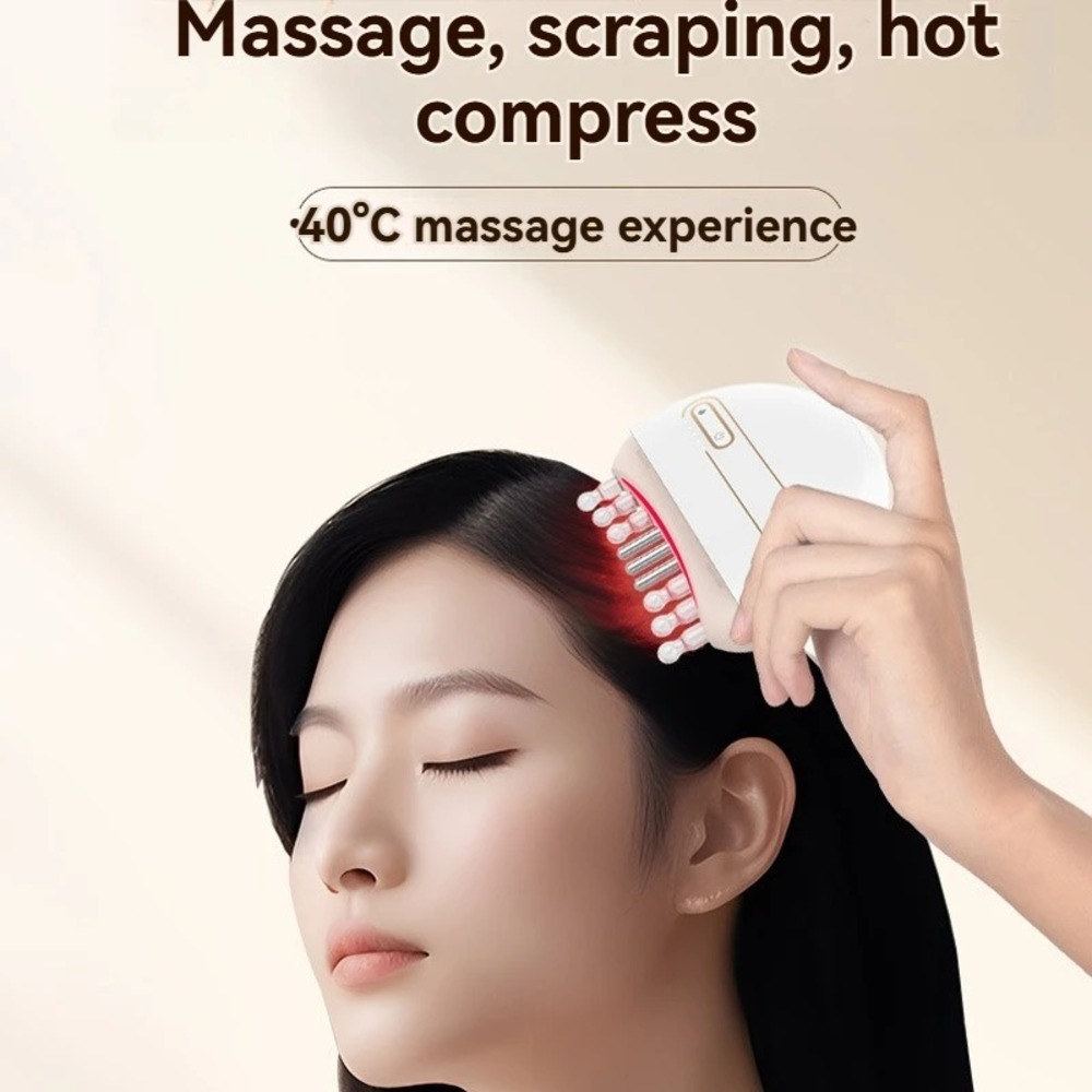 Health Hair Comb Jade Scraping Board Therapy Medicine Scalp Head Massager