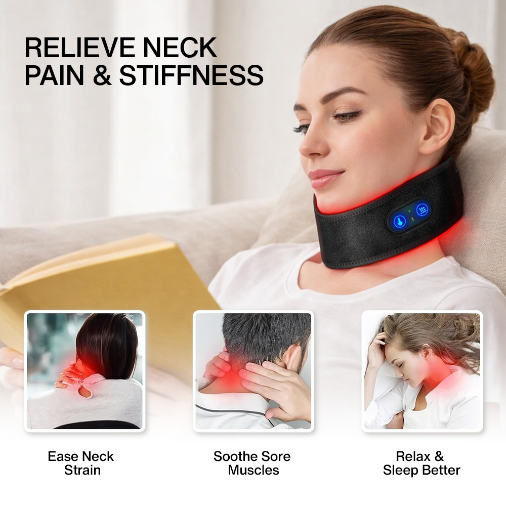 Nutrofuels™ Neck Wrap – Soothing Heat for Neck Pain & Tension Relief