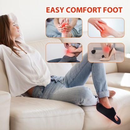 Dual-Wavelengths Red Light Therapy Shoes Foot Heating Muscle Pain Relief