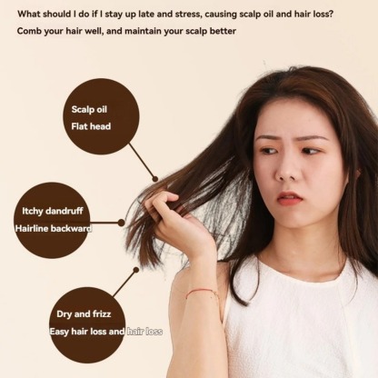 Health Hair Comb Jade Scraping Board Therapy Medicine Scalp Head Massager