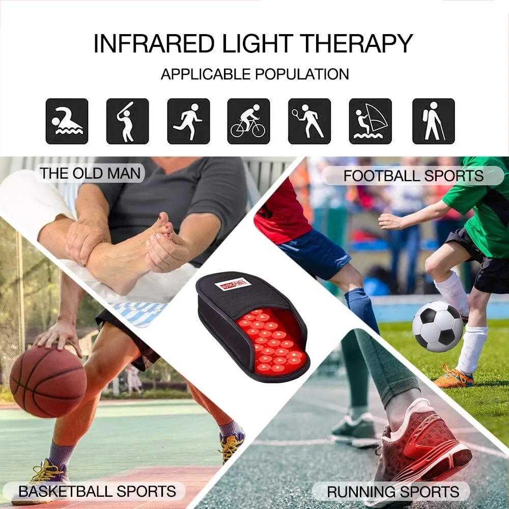 Nutrofuels™ Red & Infrared Therapy Slipper for Foot Pain Relief