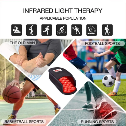 Nutrofuels™ Red & Infrared Therapy Slipper for Foot Pain Relief