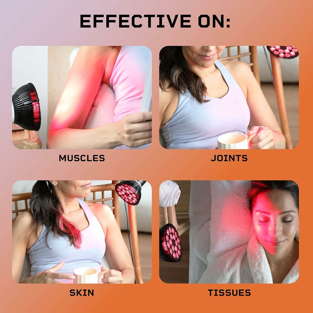 Red & Infrared Light Therapy Lamp – Fast Relief & Radiant Skin