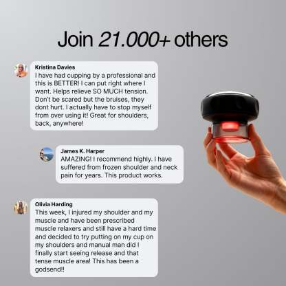 Nutrofuels™ Cupping Massager – Pro-Level Relief in Minutes