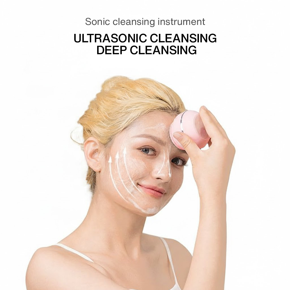 Nutrofuels™ Red light Sonic Facial Cleansing– Deep Pore Cleanse + Gentle Firming Massage