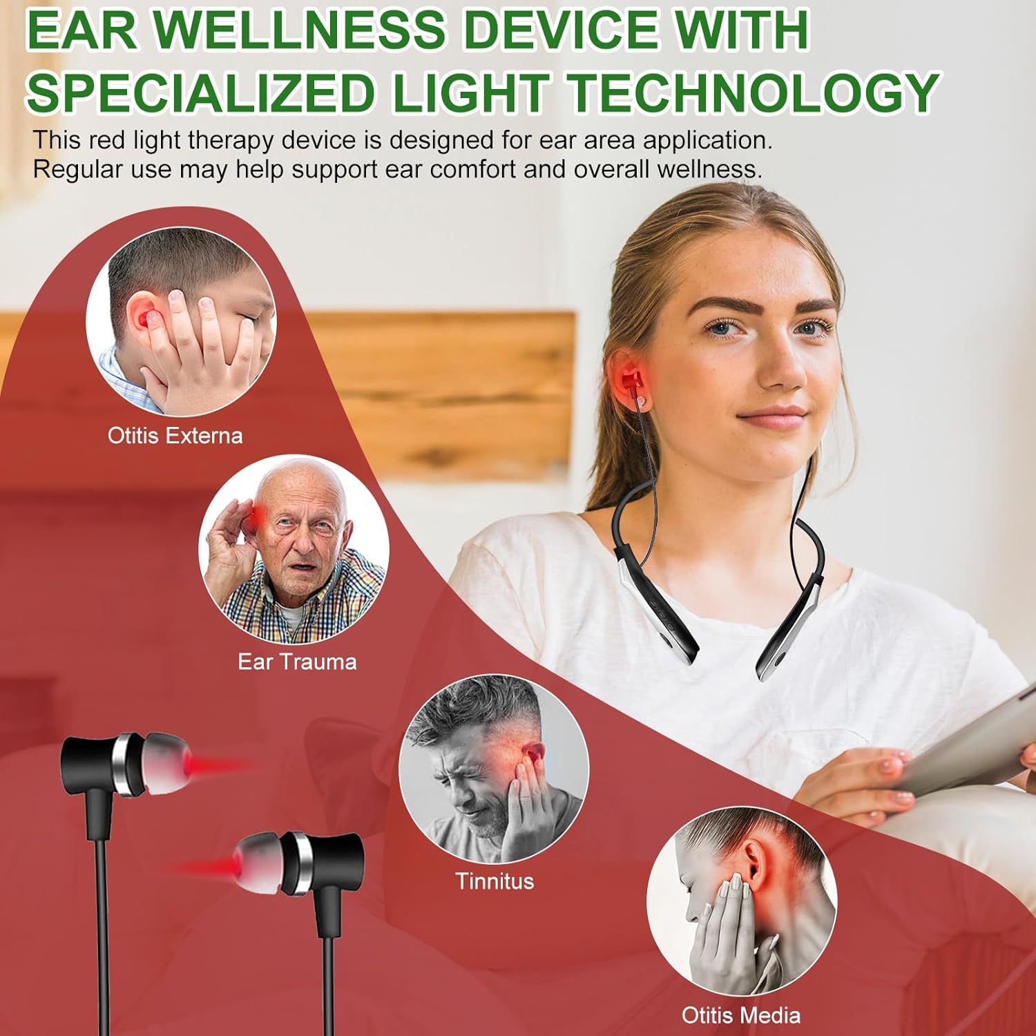 Nutrofuels™ Red Light Ear & Nasal Therapy