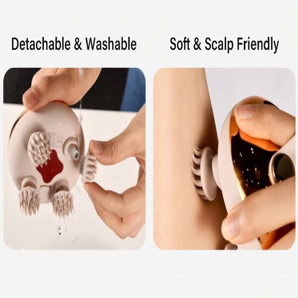 Nutrofuels™ Scalp Massager – Red Light for Hair Growth & Tension Relief