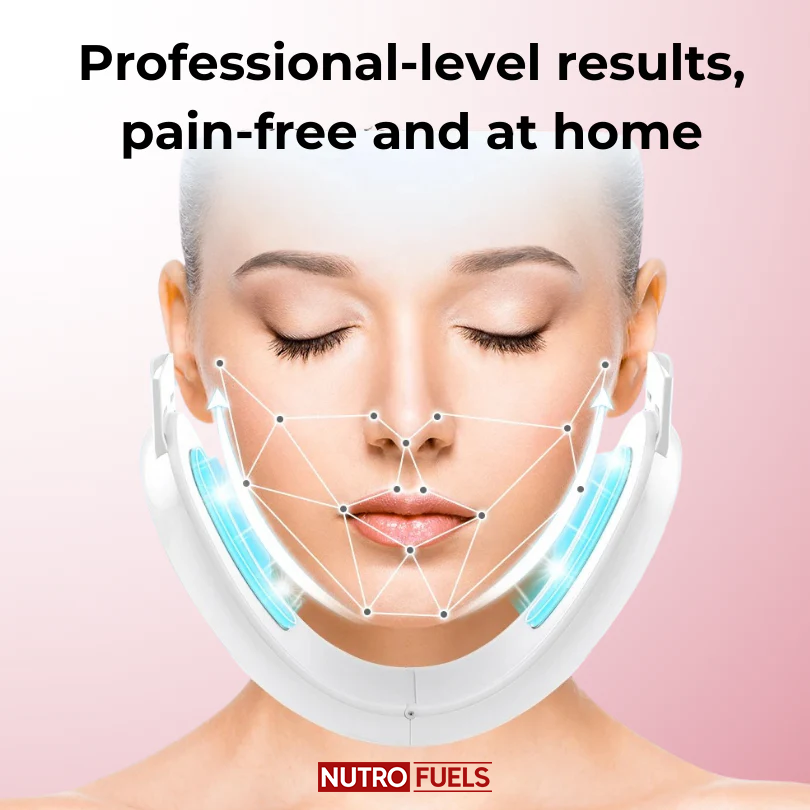 Nutrofuels™ 4-in-1 Face Lifting Massager – Lift Jawline, Tighten Jowls & Firm Loose Skin