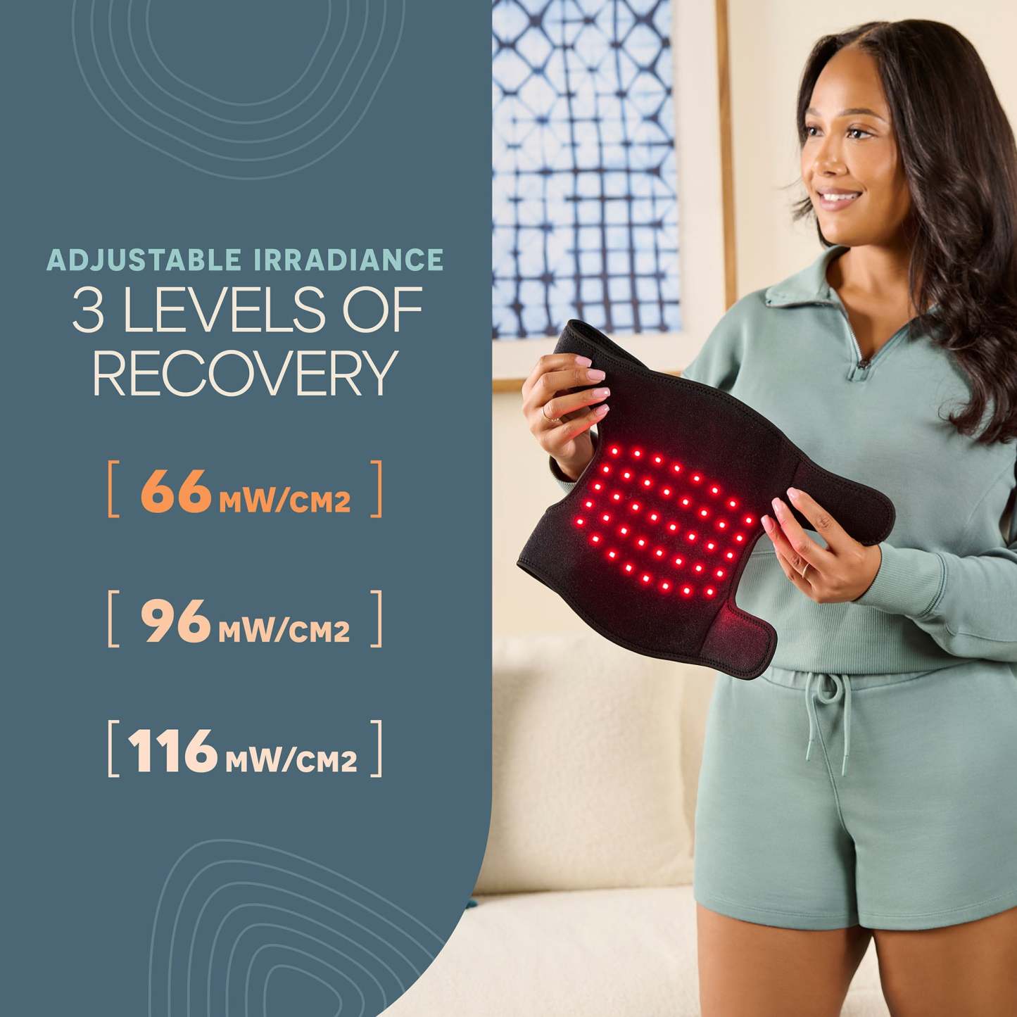 BioRecover Go Light Therapy Knee Brace