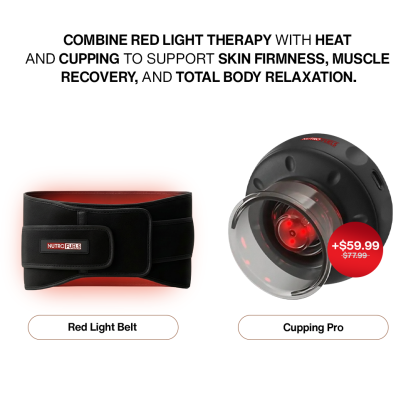 Nutrofuels™ Red Light Belt for Loose Postpartum Belly Skin & Stretch Marks
