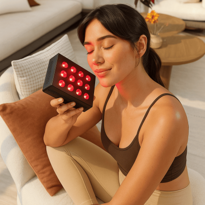 Nutrofuels™ Mini Red Light Device - Targeted Skin & Wellness Therapy Anywhere