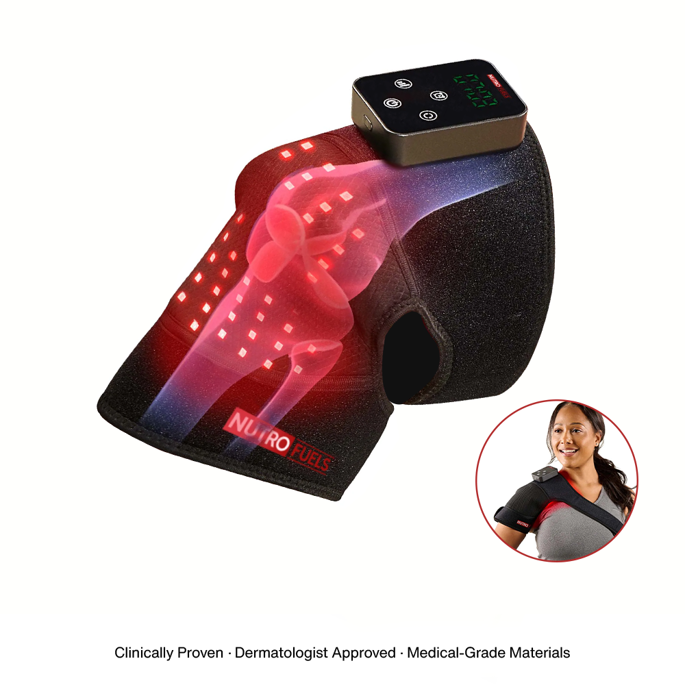 Nutrofuels™ Knee Wrap – Red Light Relief for Joint Pain & Stiffness