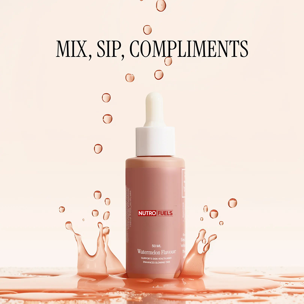 Nutrofuels Tanning Drops for a Natural Sun-Kissed Glow