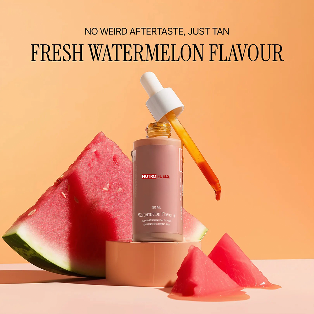 Nutrofuels Tanning Drops for a Natural Sun-Kissed Glow