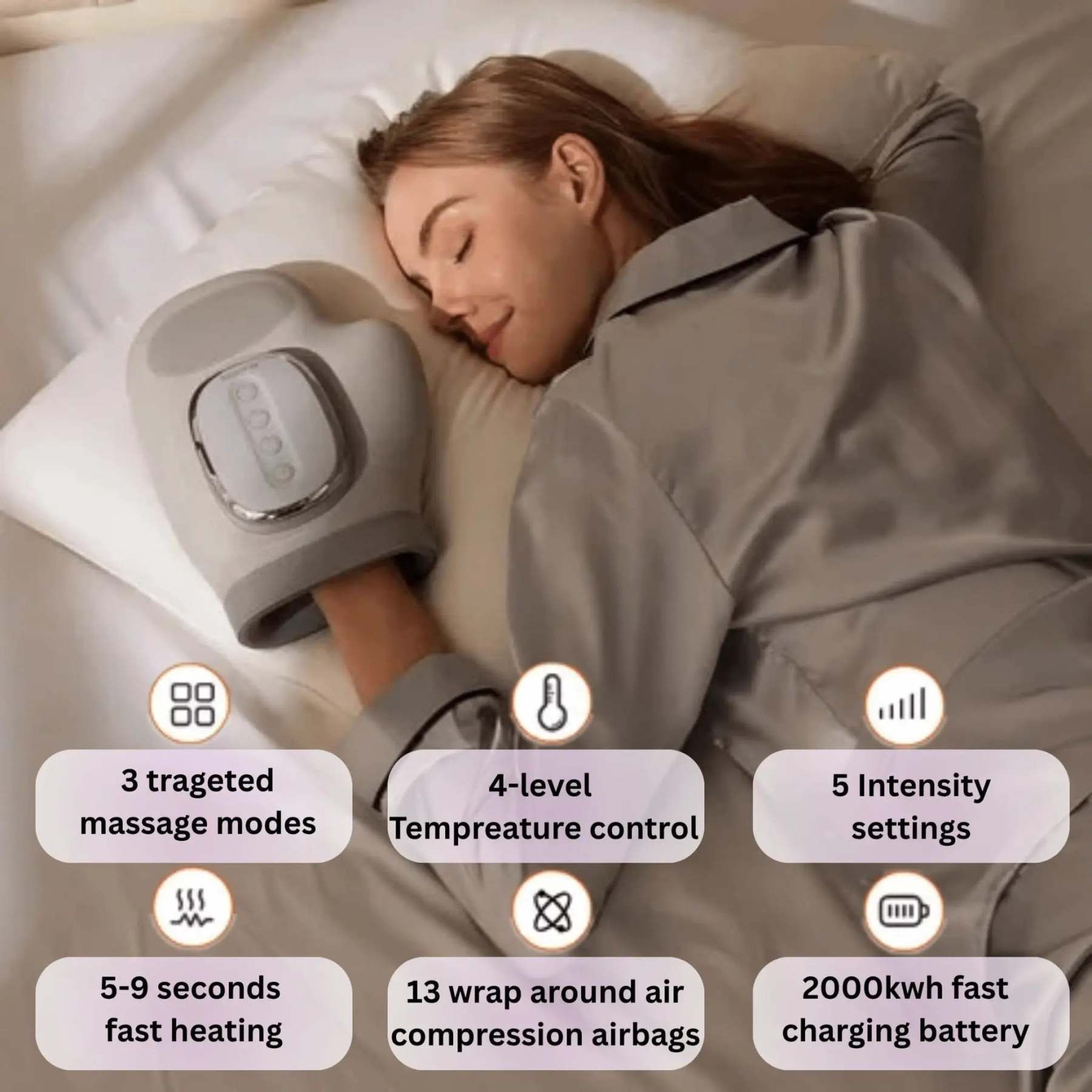 Nurva™ - 3 in 1 Hand Massager