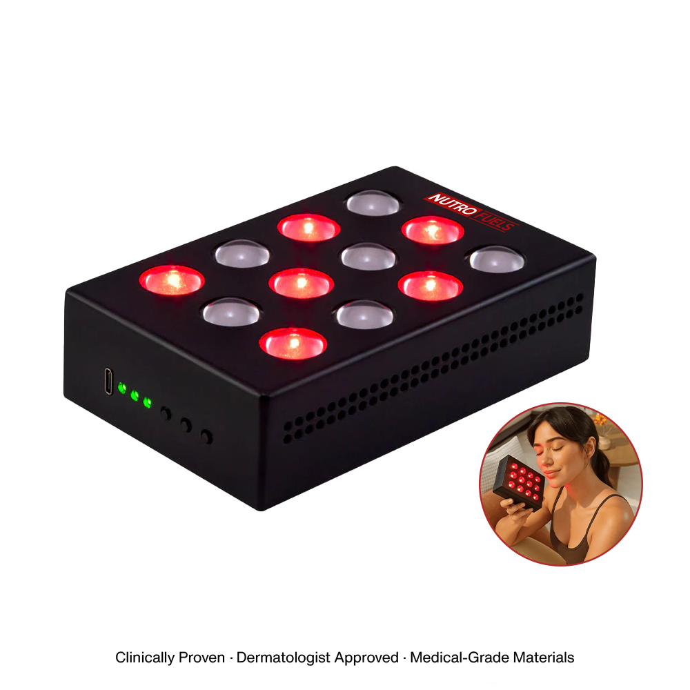 Nutrofuels™ Mini Red Light Device - Targeted Skin & Wellness Therapy Anywhere