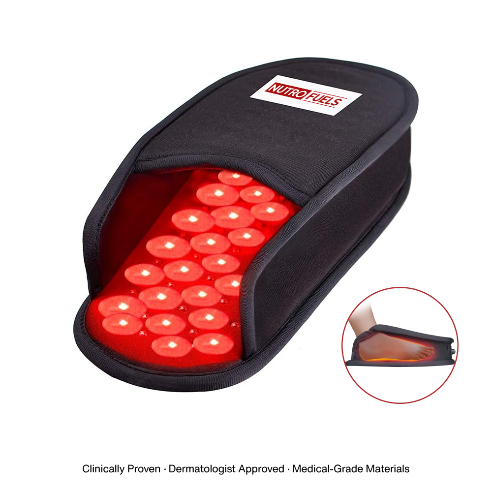 Nutrofuels™ Red & Infrared Therapy Slipper for Foot Pain Relief