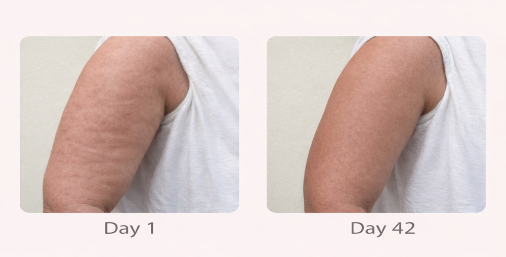 Barbara showing off her tighter skin