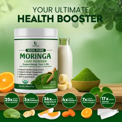 Nutrifuels® Moringa Leaf Powder 8oz (226g)