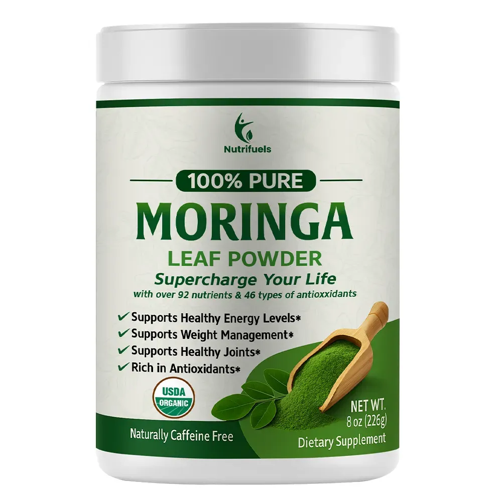 Moringa Capsules – 5X More Nutrients, 100% Organic & USA