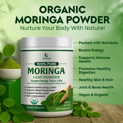 Nutrifuels® Moringa Leaf Powder 8oz (226g)