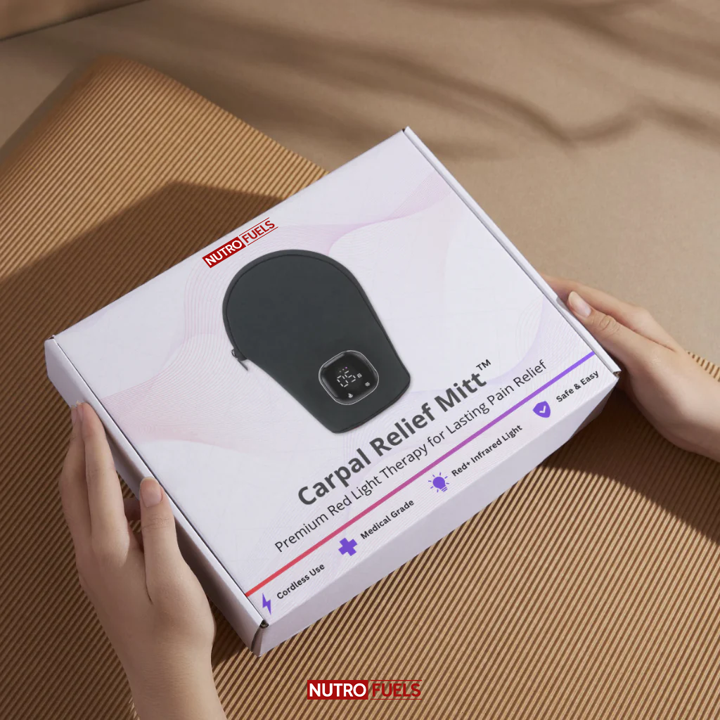 Nutrofuels™ Red Light Therapy Hand Mitt