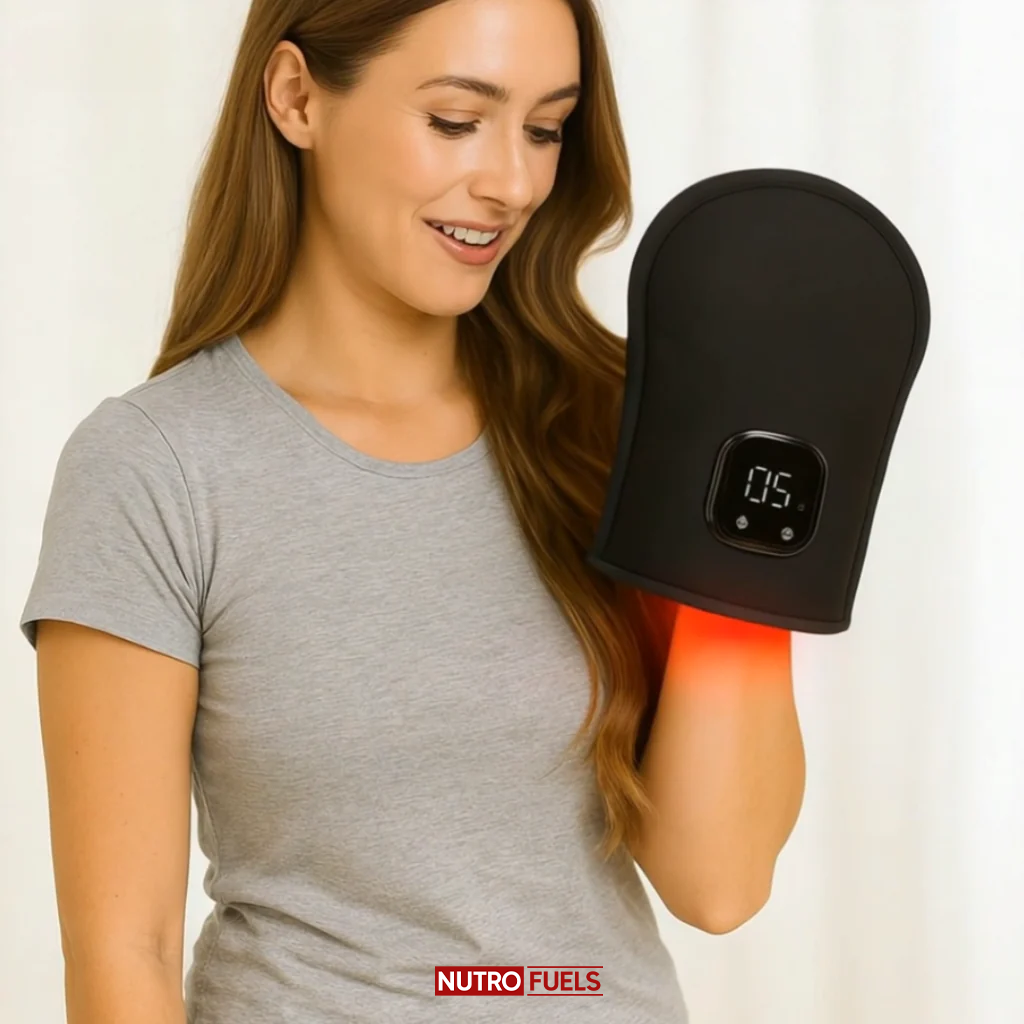 Nutrofuels™ Red Light Therapy Hand Mitt