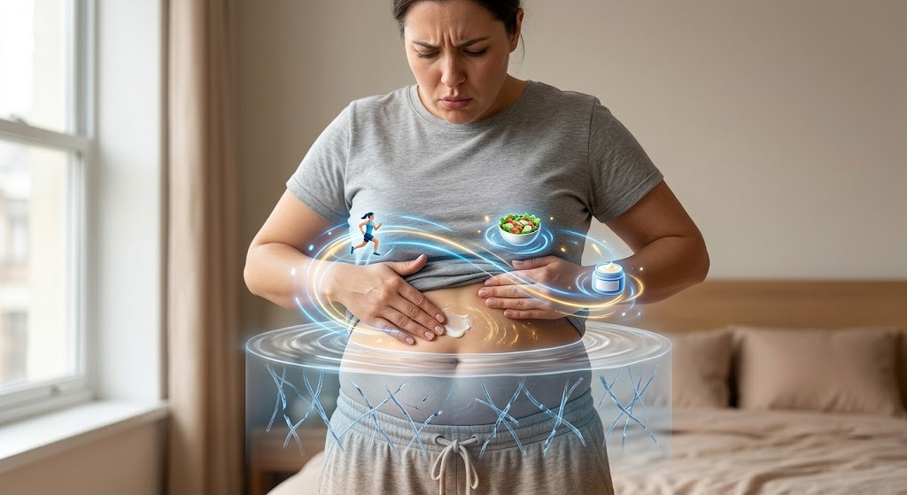 Doctor holding product