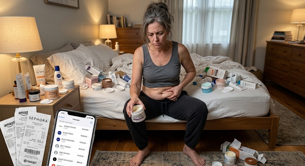Doctor holding product