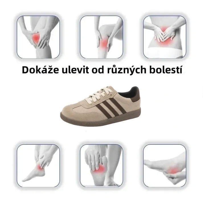【🔥Dnes za poloviční cenu - nenechte si to ujít】 Ergonomicky navržená ortopedická obuv - design podpory klenby 👞Snadno se zbavte bolesti nohou